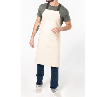 TABLIER COTON BIO K8002 - TOPTEX