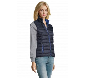 DOUDOUNE SANS MANCHE WAVE FEMME 01437 - SOL'S