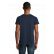 TEE-SHIRT CRUSADER MEN BLEU + TRANSFERT CŒUR BLANC