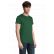 TEE-SHIRT CRUSADER MEN VERT + TRANSFERT CŒUR BLANC sans fond