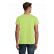 TEE-SHIRT CRUSADER MEN VERT + TRANSFERT CŒUR BLANC sans fond