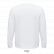 SWEAT-SHIRT COL ROND COMET BLEU + BRODERIE CŒUR BLANCHE