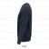 SWEAT-SHIRT COL ROND COMET BLEU + BRODERIE CŒUR BLANCHE