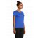 TEE-SHIRT CRUSADER WOMEN BLEU + TRANSFERT CŒUR BLANC