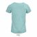 TEE-SHIRT CRUSADER WOMEN VERT + TRANSFERT CŒUR BLANC sans fond