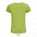TEE-SHIRT CRUSADER WOMEN VERT + TRANSFERT CŒUR BLANC sans fond