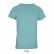 TEE-SHIRT CRUSADER WOMEN VERT + TRANSFERT CŒUR BLANC sans fond