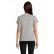 TEE-SHIRT CRUSADER WOMEN VERT + TRANSFERT CŒUR BLANC sans fond