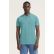 POLO PLANET MEN BLEU + BRODERIE CŒUR BLANCHE