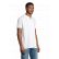 POLO PLANET MEN VERT + BRODERIE CŒUR BLANCHE sans fond