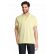 POLO PLANET MEN VERT + BRODERIE CŒUR BLANCHE sans fond