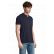POLO PLANET MEN VERT + BRODERIE CŒUR BLANCHE sans fond
