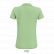 POLO PLANET WOMEN VERT + BRODERIE CŒUR BLANCHE sans fond