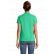 POLO PLANET WOMEN VERT + BRODERIE CŒUR BLANCHE sans fond