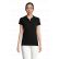 POLO PLANET WOMEN VERT + BRODERIE CŒUR BLANCHE sans fond