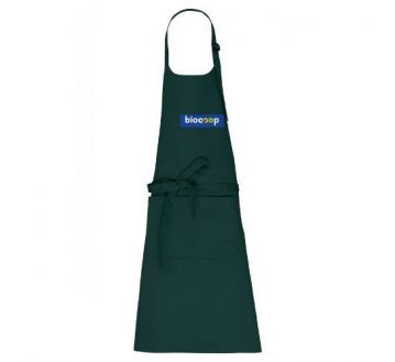 TABLIER AVEC POCHE EN COTON BIO K8007 - TOPTEX