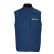 SOFTSHELL SANS MANCHES FALCON BLEU + BRODERIE CŒUR BLANCHE