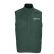 SOFTSHELL SANS MANCHES FALCON VERT + BRODERIE CŒUR BLANCHE SANS FOND