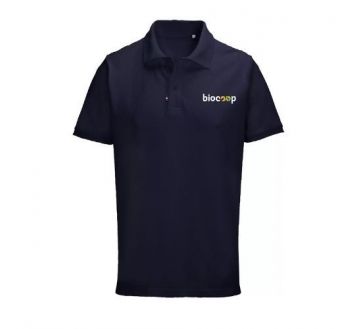 ATF PIERROT POLO UNISEXE MARINE + RODERIE CŒUR 3 couleurs sans fond