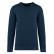 Sweat-shirt écoresponsable unisexe Made In Portugal Washed navy blue  + BRODERIE CŒUR 3 couleurs sans fond