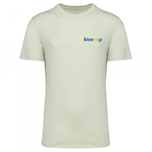 Tee-shirt écoresponsable unisexe Made In Portugal Celadon...