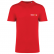 Tee-shirt écoresponsable unisexe Made In Portugal Poppy red  + TRANSFERT CŒUR 3 couleurs sans fond