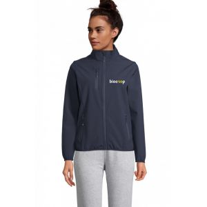 VESTE SOFTSHELL RECYCLEE FEMME FALCON + BRODERIE CŒUR