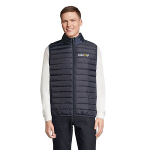 Doudoune sans manches homme STREAM BW 04020 + Broderie Coeur