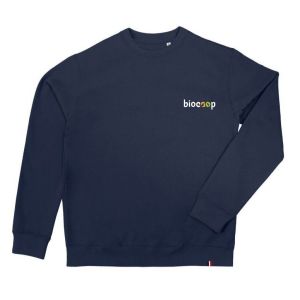 ATF ALIX SWEAT UNISEXE MARINE + BRODERIE CŒUR