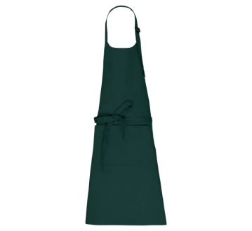 TABLIER AVEC POCHE EN COTON BIO K8007 - TOPTEX